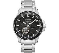 Bulova 96A290 Marine Star Uhr Herrenuhr Edelstahl 20 bar Analog Silber