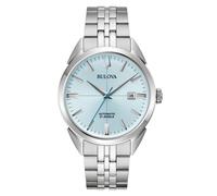 Bulova 96B423 Herren-Automatikuhr Sutton Stahl/Hellblau