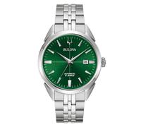 Bulova 96B424 Herren-Armbanduhr Automatik Sutton Stahl/Grün