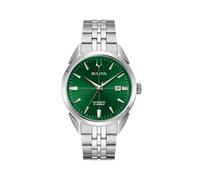 BULOVA 96B424 Uhr Herren Sutton Auto Silber Grün