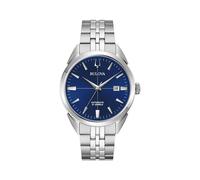 BULOVA 96B425 Uhr Herren Sutton Auto Silber Blau