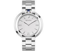 BULOVA 96L306 Rubaiyat Uhr Damenuhr Edelstahl 3 bar Analog Silber