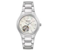 Bulova 96P247 Damenarmbanduhr Automatik Sutton Stahl/Perlmutt