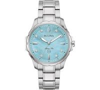 Bulova 96P248 Damenuhr Quarz Marine Star Stahl/Türkis