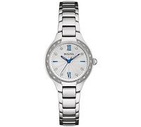 Bulova 96R208 Women's 26 Diamonds Stainless Steel Bracelet Watch