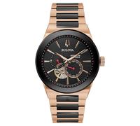 Bulova 98A236 Herren-Armbanduhr, Edelstahl, zweifarbig, Automatik-Armbanduhr, Automatikuhr