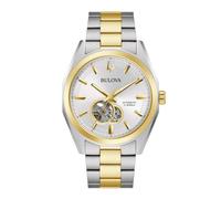 Bulova 98A284 Surveyor Herren Automatik Bicolor Silberweiß