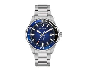 Bulova 98B466 Marine Star Automatik Taucheruhr 200m Saphirglas Blau Ø41mm