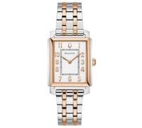 Bulova Damenuhr 98L328 Sutton Quarz Edelstahl 3 bar Analog Mehrfarbig