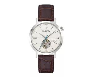 Bulova Aerojet Automatikuhr Weiß (96A318)