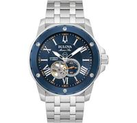 Bulova Automatik Herren Analog Armbanduhr Marine Star