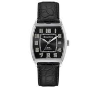 Bulova Banker 96B329 Automatikuhr, schwarzes Zifferblatt, für Herren