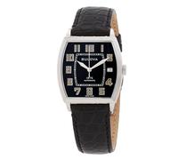 Bulova Banker 96B329 Automatikuhr, schwarzes Zifferblatt, für Herren