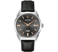 Bulova 96B422 Herrenuhr Automatik Sutton Schwarz/Roségoldfarben