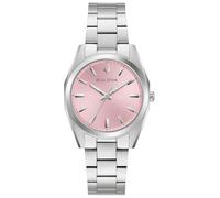 Bulova Damen-Armbanduhr Surveyor 96L348, Quarz, rosafarben, Edelstahlarmband