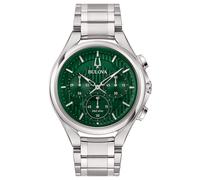 Bulova Curv Silber Herren Armbanduhr 96A297 Einheitsgröße