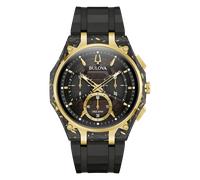 Bulova Curve Forged Carbon Special Edition 98A328 - Herren - 44 mm - Analog - Quarz - Saphirglas
