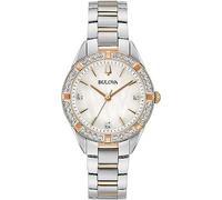 Bulova 98R281 Diamonds Damenuhr mit echten Diamanten