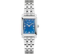 Bulova 96P245 Damenuhr Sutton Blau mit kleinen Diamanten