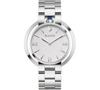 Bulova Damen Analog Quarz Uhr mit Edelstahl Armband 96L306