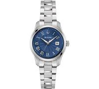 Bulova Damen Armbanduhr Wilton Ladies mit Edelstahlarmband, Gehäusedurchmesser: 29 mm, 96M163