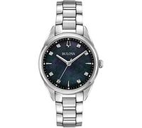 Bulova Damenarmbanduhr Diamonds 96P198 – Analog Quarz, Edelstahl