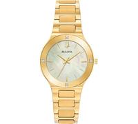 Bulova DamenArmbanduhr Analog Quarz Edelstahl 97R102