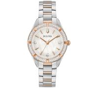Bulova Damenuhr Diamonds Bicolor
