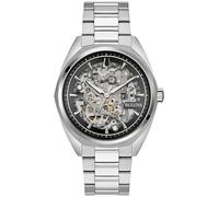 Bulova Uhren 96A293 Herren-Automatikuhr Old Classic Stahl/Schwarz