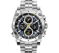 Bulova Herren-Armbanduhr Champlain Chronograph Quarz Edelstahl 96B175