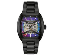 Bulova 98A320 Herrenuhr Automatik Maquina Schwarz/Regenbogen