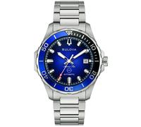 Bulova Herren Armbanduhr Marine Star 98B466 Automatik Edelstahl
