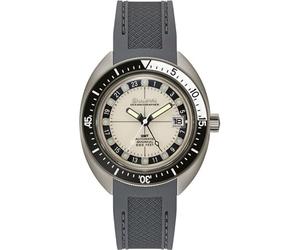 Bulova Herren Armbanduhr Oceanographer Automatic mit Silikonarmband, Gehäusedurchmesser: 41 mm, 96B407