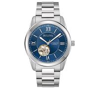 Bulova Herren Automatik Armband-Uhr aus Edelstahl mit Edelstahl Band - Sutton - 96A281