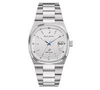 Bulova Herren-Quarzuhr Super Seville Stahl/Silberfarben 96B444