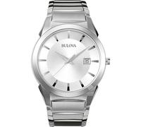 Bulova HerrenArmbanduhr Analog Quarz Edelstahl 96B015