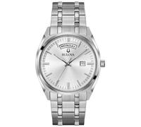 Bulova HerrenArmbanduhr Analog Quarz Edelstahl 96C127