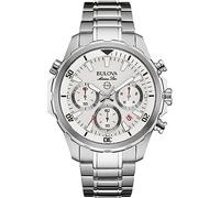 Bulova HerrenArmbanduhr Chronograph Quarz Edelstahl 96B255