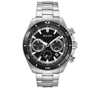Bulova Herren Chronograph Quarz Uhr mit Edelstahl Armband 98B298