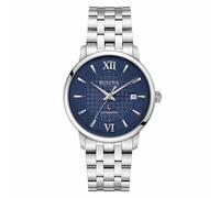 Bulova Hudson Automatic 39mm 96B447, silber / schwarz