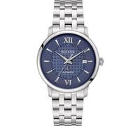 Bulova Hudson Automatic 39mm 96B447, silber / schwarz