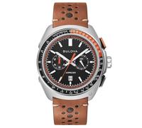 Bulova Herrenuhr Chronograph Racer Braun/Schwarz 98B427