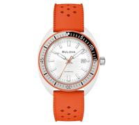 Bulova Herrenuhr Snorkel 98B448 – Quarz, Orange
