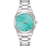 Bulova Surveyor Damen-Armbanduhr, Quarz, modisch, Artikelnummer 96P243, Armband
