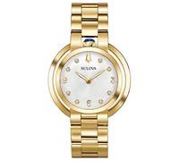Bulova DamenArmbanduhr Analog Quarz Edelstahl 97P125
