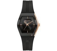 Bulova Latin Grammy Silikonarmband, Schwarz, Einheitsgröße 97L163