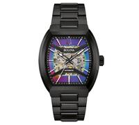 Bulova 98A320 Herrenuhr Automatik Maquina Schwarz/Regenbogen