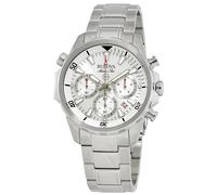 Bulova Men's 96B255 Chrono MS White Dial