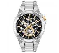 Bulova Men's Automatic Watch Maquina 98A224 Steel case and Bracelet