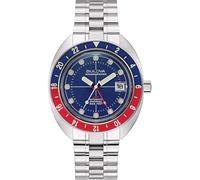 Bulova Oceanograppgher GMT Blue and red Men's Mechanical Watch 96B405 Steel 316L